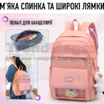 Комплект сумок 4 в 1 Рюкзак, Пенал, Бананка та Шоппер на плече
